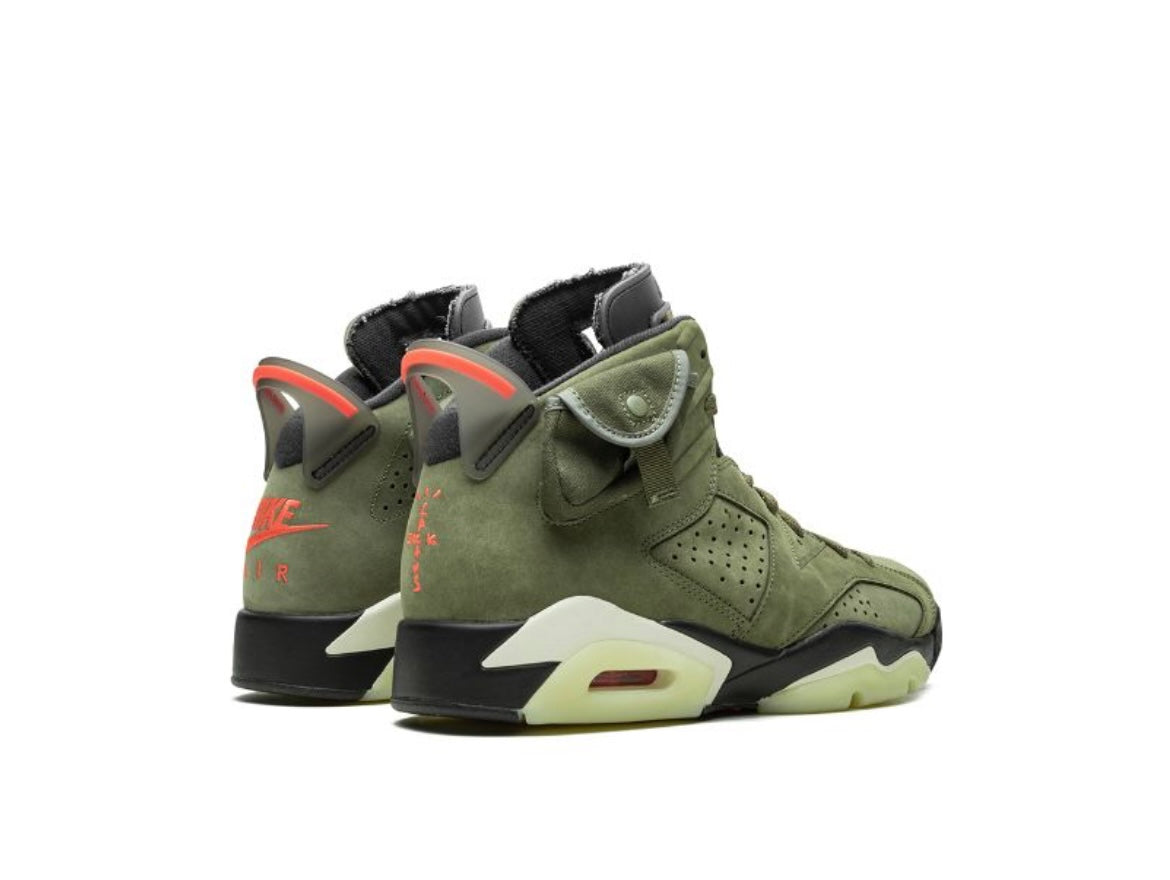 Air Jordan 6 Retro Travis Scott Green