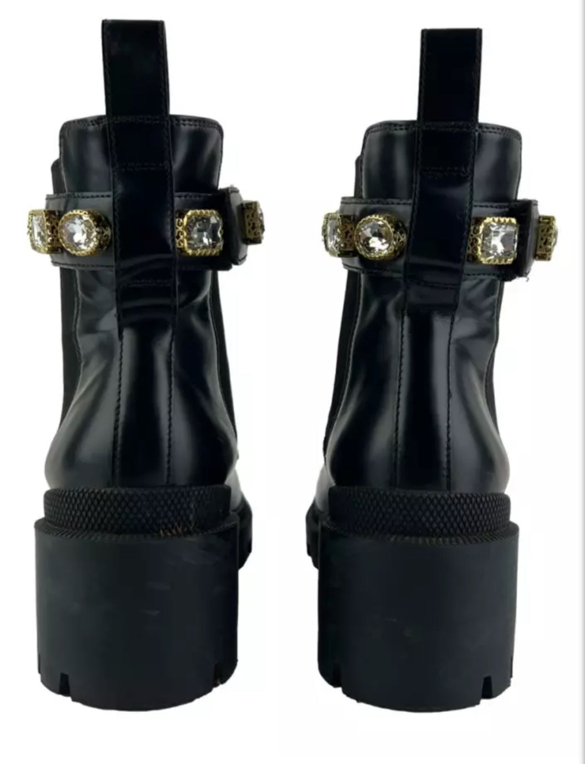 Botas Gucci GG Crystals Black