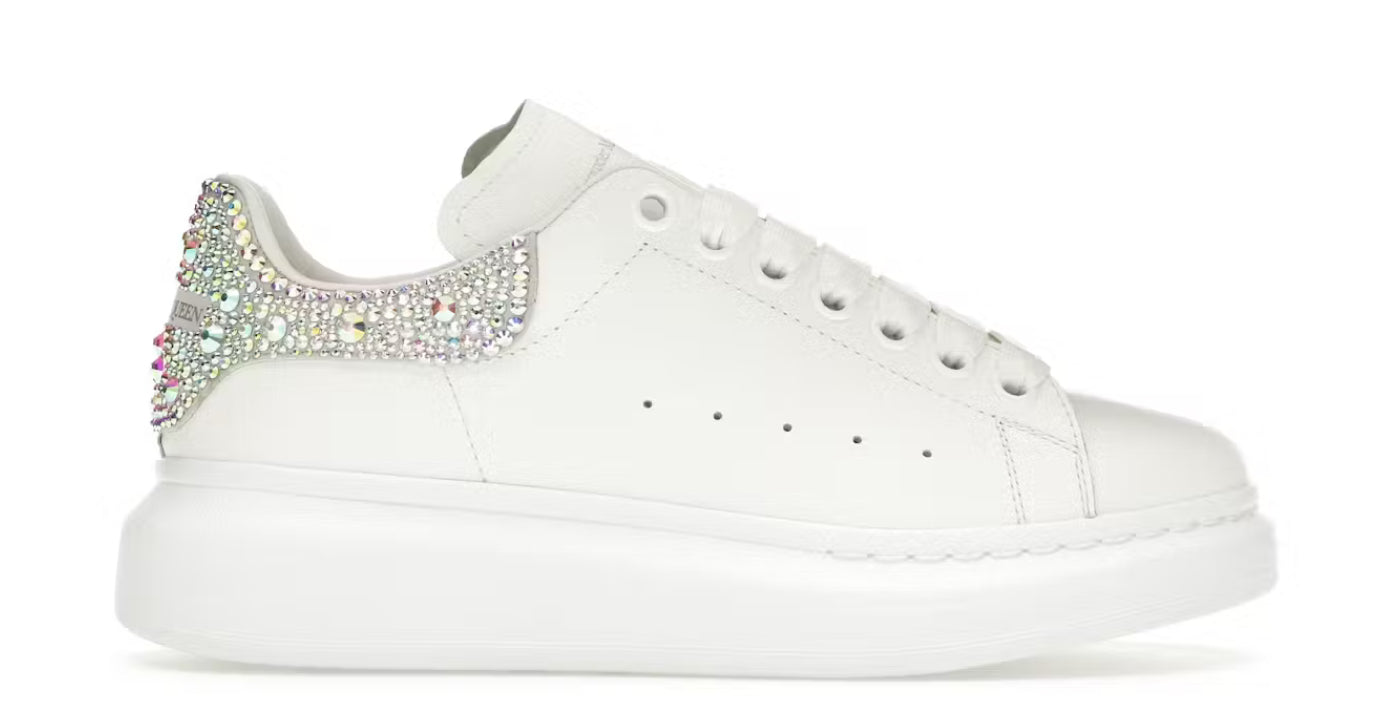 Alexander McQueen White Crystal