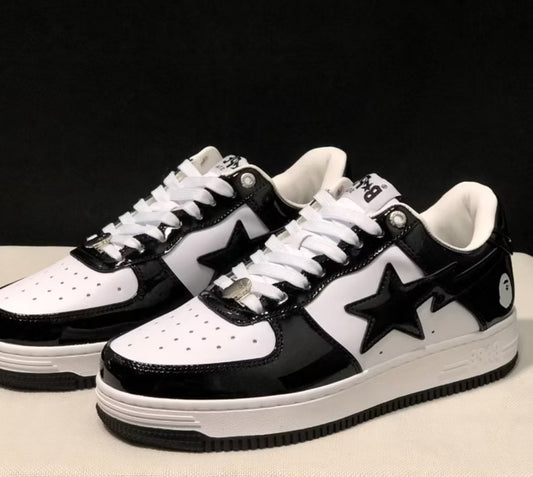 Bape Bapesta B&W