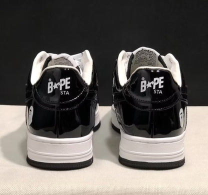 Bape Bapesta B&W