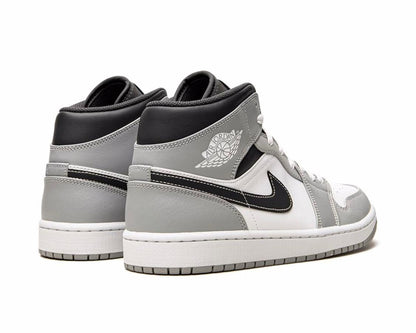 Jordan 1 Mid Light Smoke Grey